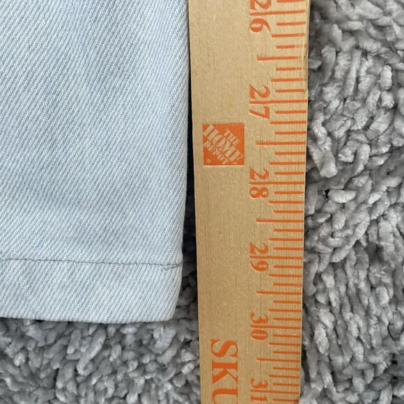 VINTAGE Levi 550 Orange Tab Jeans Size 33 x 32 Relaxed Fit Tapered Leg Blue Y2K - Picture 8 of 8